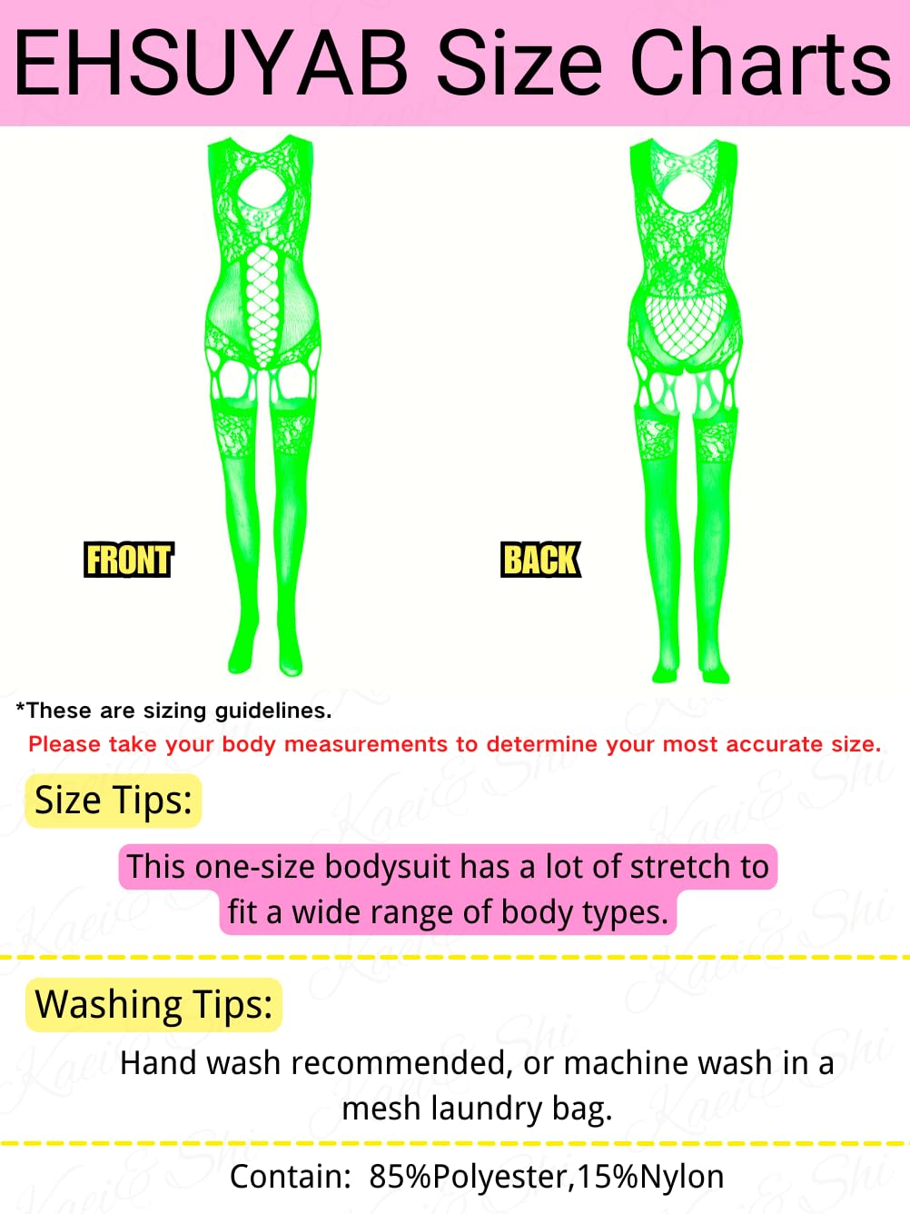 EHSUYAB Women Body Stockings Sexy, Exotic Dancer Fishnets Lingerie Glow Party, Fishnet Bodysuit Rave Outfits Club Plus Size
