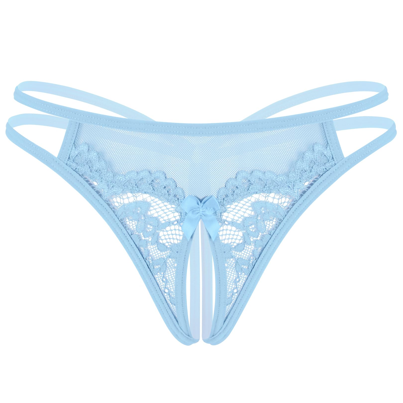 Avidlove Women Lace Panties Floral Lace Briefs Mesh Hollow Out G-String Thongs T-back Underwear 1-4 Pack