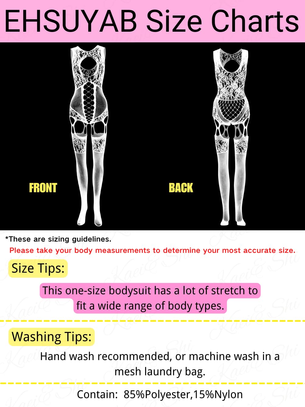 EHSUYAB Women Body Stockings Sexy, Exotic Dancer Fishnets Lingerie Glow Party, Fishnet Bodysuit Rave Outfits Club Plus Size
