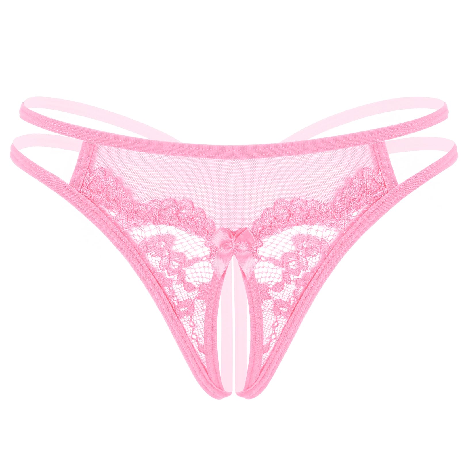 Avidlove Women Lace Panties Floral Lace Briefs Mesh Hollow Out G-String Thongs T-back Underwear 1-4 Pack