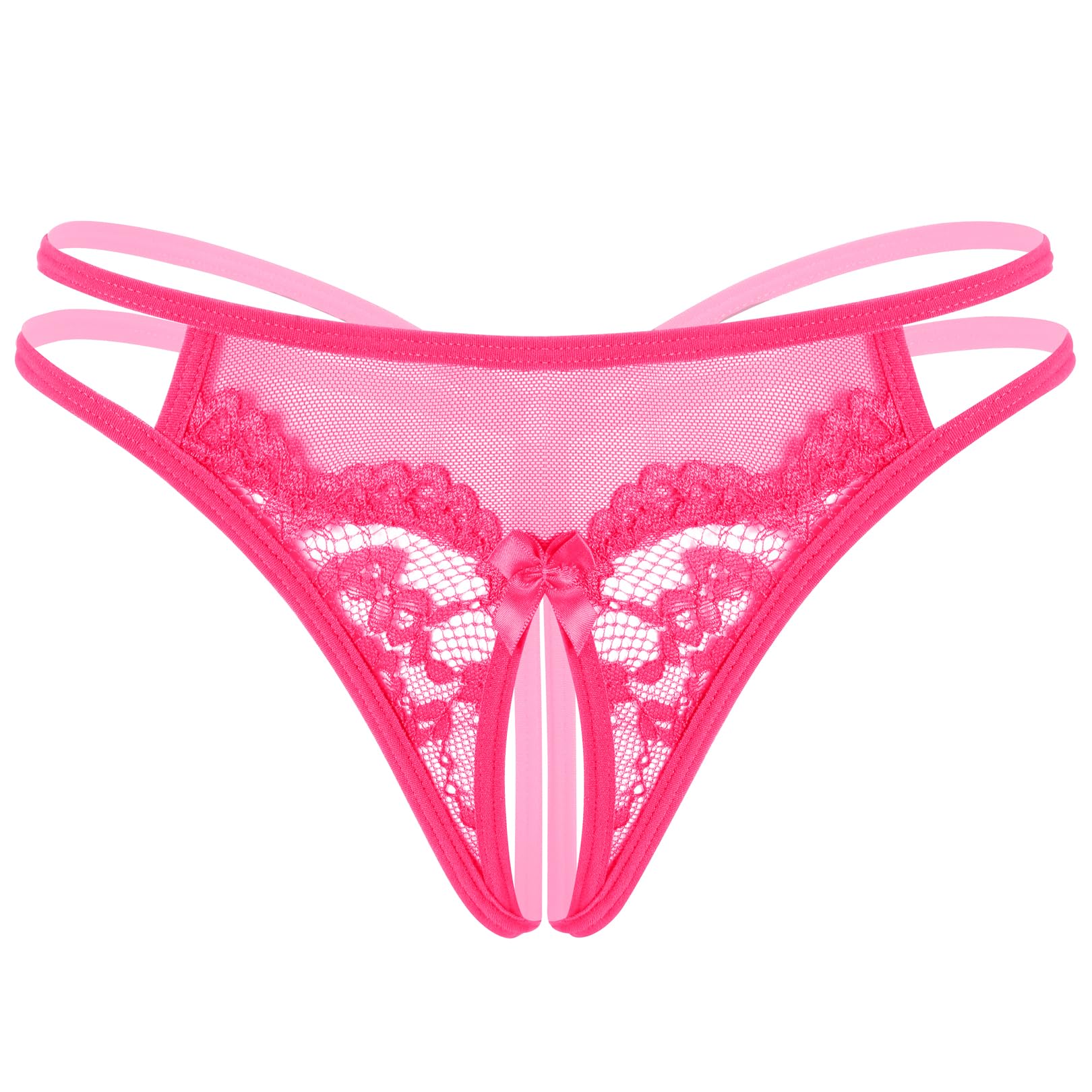 Avidlove Women Lace Panties Floral Lace Briefs Mesh Hollow Out G-String Thongs T-back Underwear 1-4 Pack